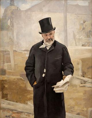 Portrait of Engineer Adolphe Alphand