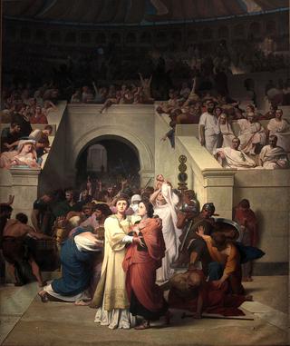 Christian Martyrs Entering the Amphitheatre