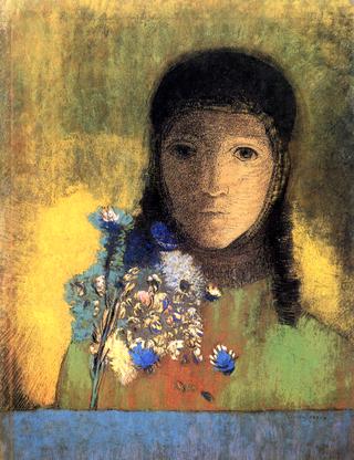 Woman with Wild Flowers
