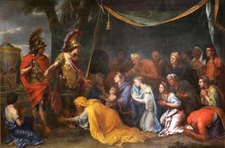 The Queens of Persia at the feet of Alexander