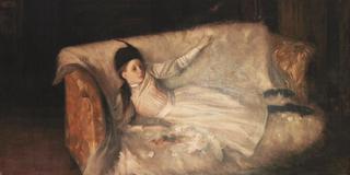 Child Lying on a Couch