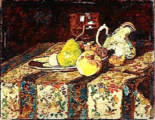 Still-Life with White Water Jug