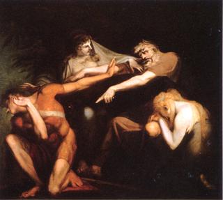 Oedipus Cursing His Son Ploynices