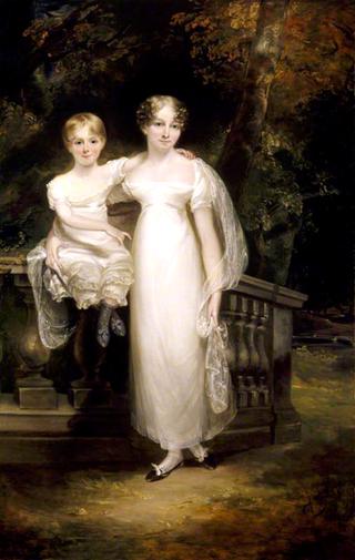 Mrs Trafford with a Young Child