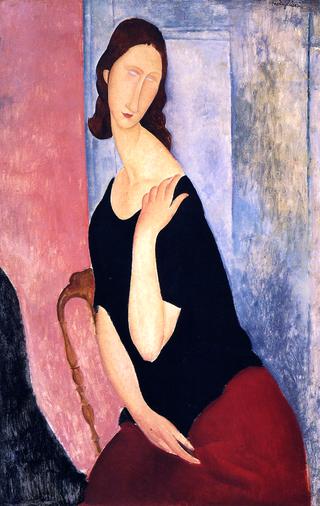 Portrait of Jeanne Hebuterne (informal)
