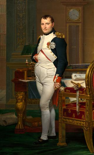 The Emperor Napoleon in his Study at the Tuileries (Washington version)