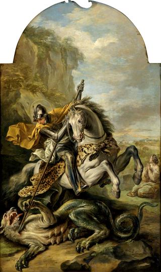 St Georges Defeating the Dragon