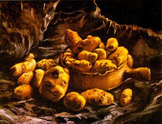 Still Life with Potatoes in a Bowl