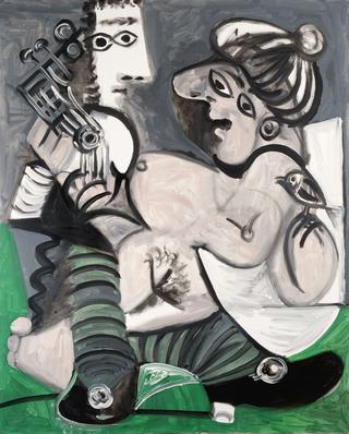Couple with a Guitar