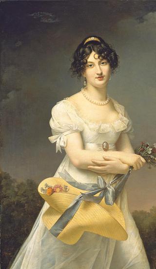 Portrait d'Amélie-Justine Laidin de la Bouterie
