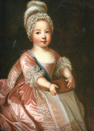 Portrait of Louis XV de France as a Child