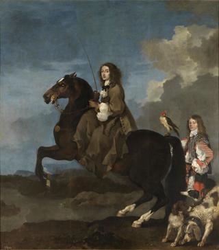 Christina of Sweden on Horseback
