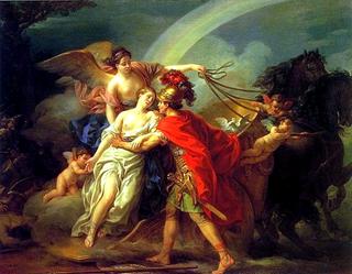 Venus, Wounded by Diomedes, Is Saved by Iris