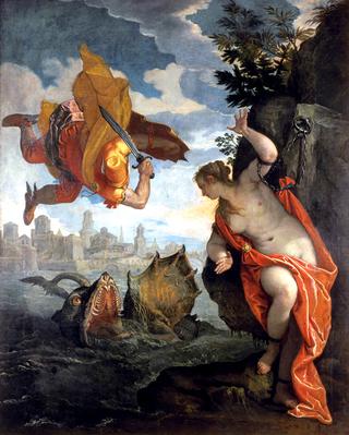 Perseus Rescuing Andromeda