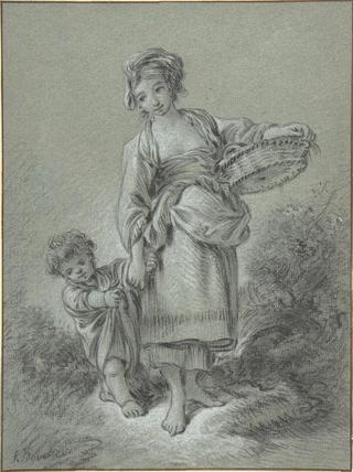Woman and Boy