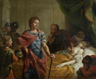 安东尼和克利奥帕特拉的故事-奥古斯都和垂死的克利奥帕特拉