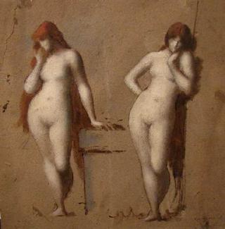 两个裸体女人