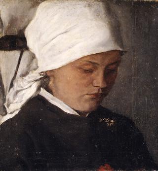 Peasant Girl with a White Headcloth