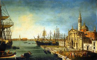 Venice, A View of the Bacino Di San Marco from the Church and Island of San Giorgio Maggiore