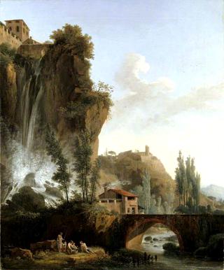 Landscape with a Ravine and a Bridge
