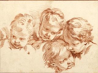 Studies of Young Boys' Heads