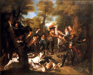 Story of Don Quixote - Sancho’s Cowardise at the Hunting