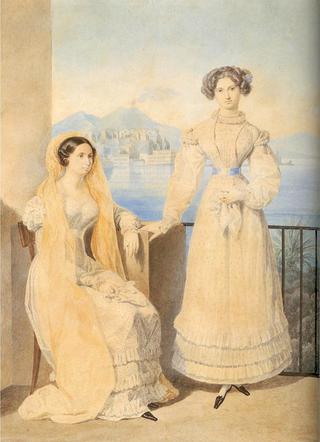 Portrait of Countess Dorothea von Tiesenhausen and Her Sister Catherine