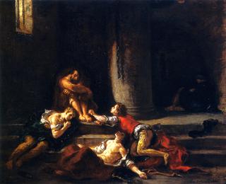 乌戈里诺和他的儿子们在塔里