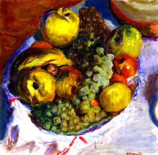 Still LIfe, Three Bunches of Grapes