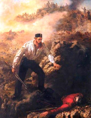 罗伯特·希尔兹下士1855年在塞巴斯托波尔赢得风投