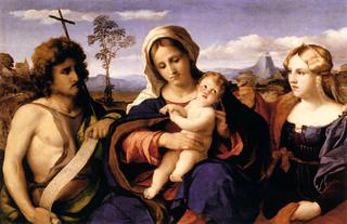 施洗圣约翰和抹大拉的马利亚所生的童女
