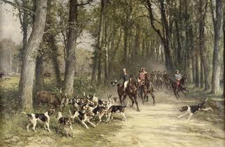 The Duc d'Orleans on a Chase