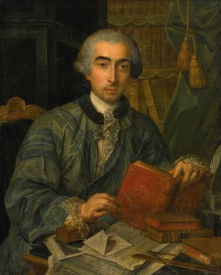 Portrait of a Gentleman Seated at a Desk