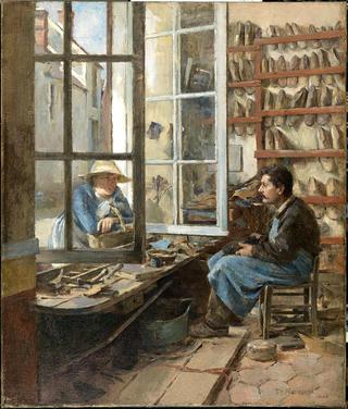 旧巴黎的鞋匠
