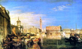 叹息桥，公爵宫殿和海关，威尼斯