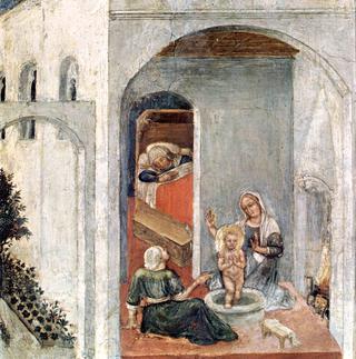 Birth of Saint Nicholas (Quaratesi Altarpiece)