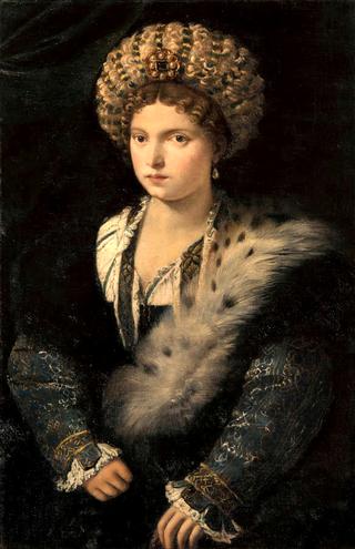 Portrait of Isabella dʼEste