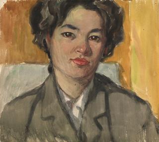 Portrait of the Artist’s Wife Nadezhda Psishcheva