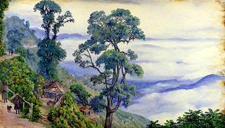 Clouds from Darjeeling. Septr. 1878. India