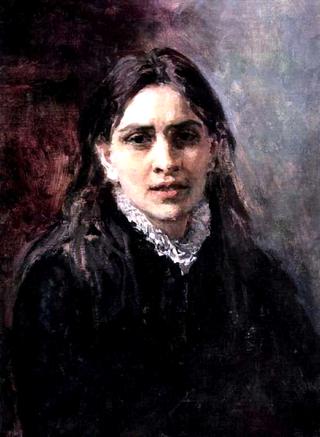 Portrait of the Actress Pelageya Strepetova.