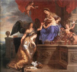 The Coronation of Saint Rosalie