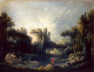 Landscape with a Pond