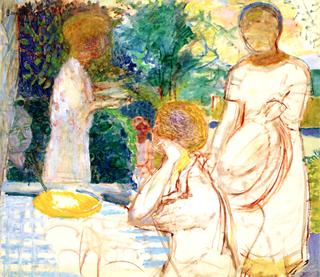 Young Women in the Garden (unfinished)
