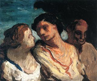 Group of Three Figures