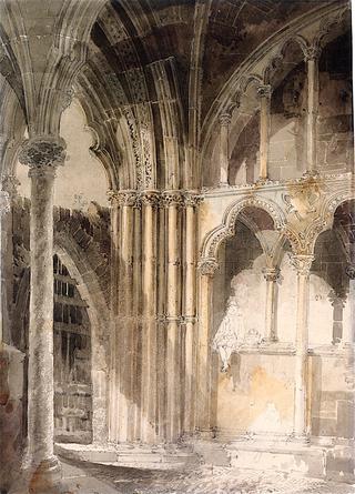 The Interior of the Galilee Porch, Ely Cathedral