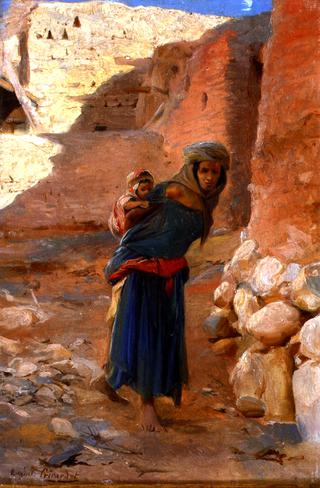 Mother and Child in El Kantara