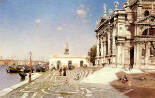 A View of Santa Maria della Salute,Venice