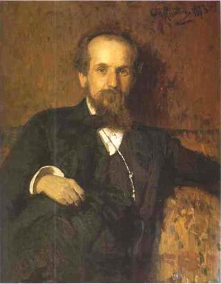 Portrait of the Artist Pavel Tchistyakov.
