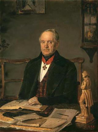 Portrait of P.V. Zhdanovich