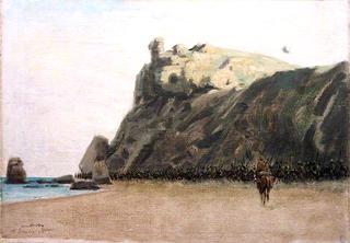 阿尔苏夫：1918年9月19日上午，骑兵沿着海岸疾驰